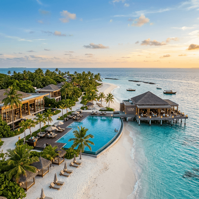 Resort background